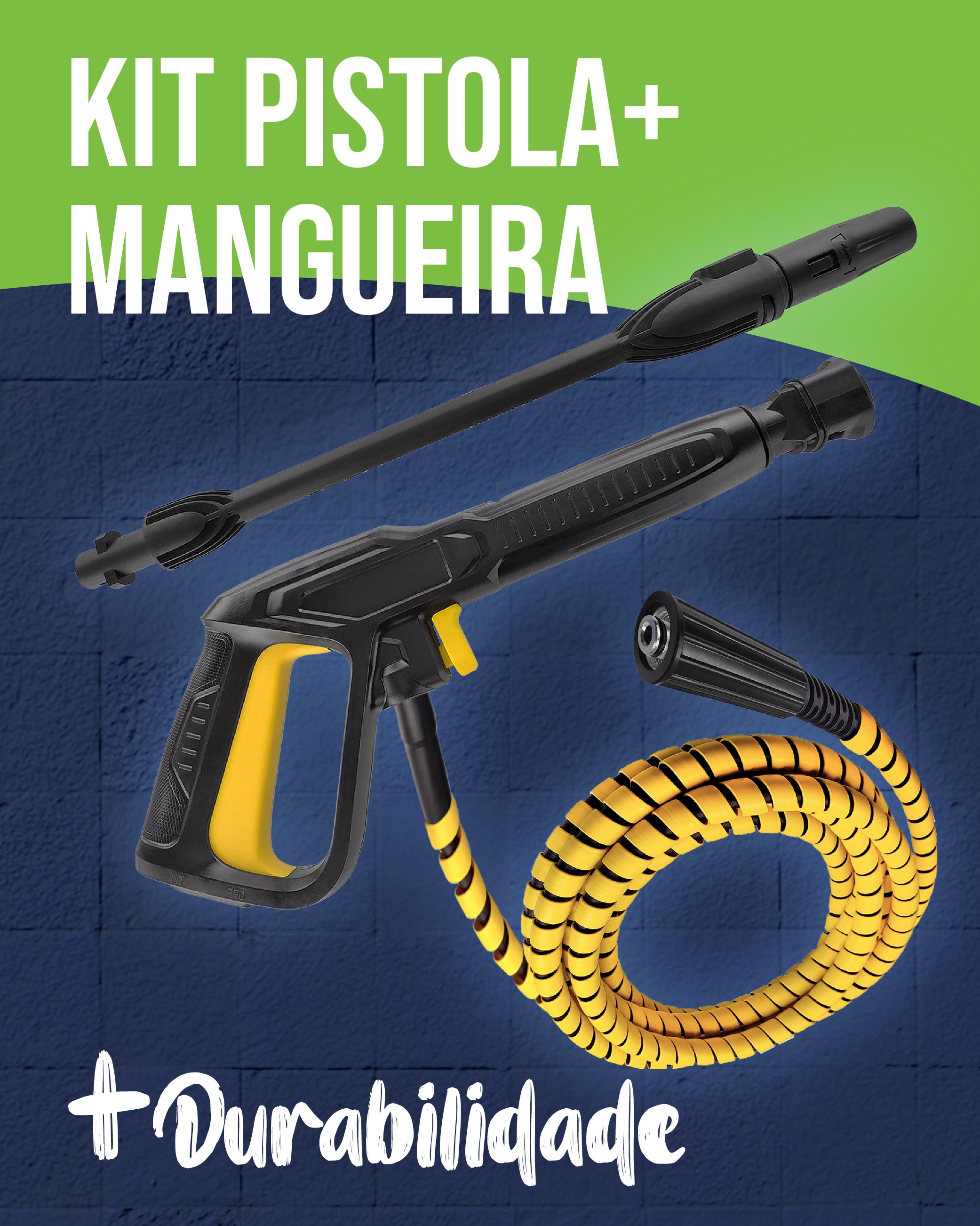 Kit Pistola + Mangueira