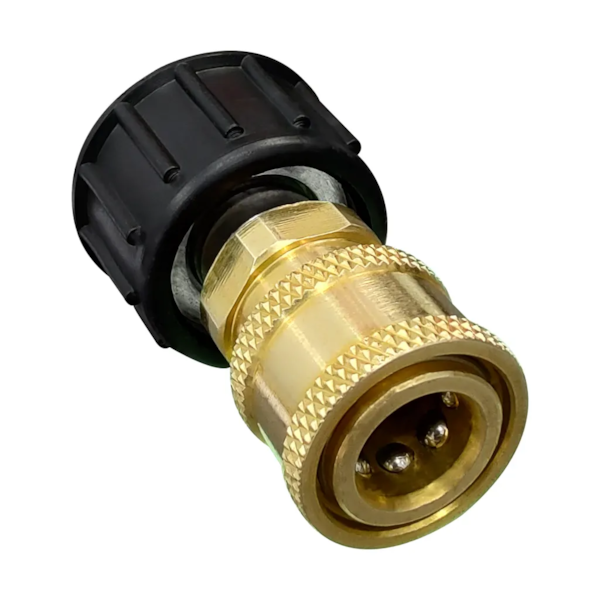 Adaptador Engate Rápido Esferas Para Gatilho Com Rosca M22 e Inserto 14mm (Alumínio)-75b5bb63-08ff-4008-b7dc-d4dfcd6e96db