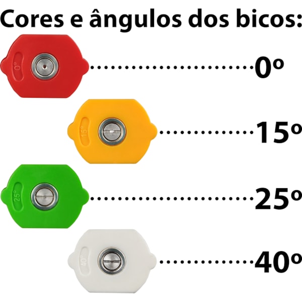 Bicos Coloridos Com Conexão Engate Rápido-10997ff1-d314-410a-b336-69d87fcacd3b