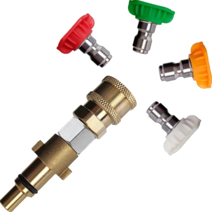Bicos Coloridos Engate Rápido Para Conexão No Gatilho Com Adaptador Wap Fino (Mod. M17)