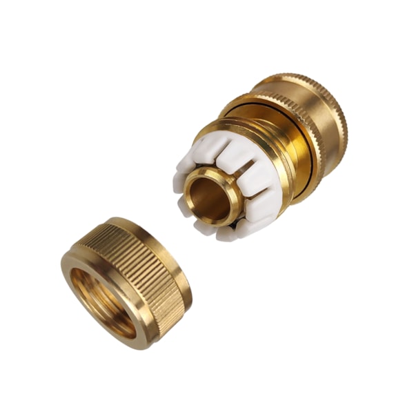 Engate Rápido Jardim Latão 3/4 Conexão Entrada Lavadora de Alta Pressão-a7be4532-5e9d-4a9f-a613-d8bd7f6a5f78