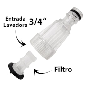 Filtro de Entrada de Água Para Lavadora de Alta Pressão