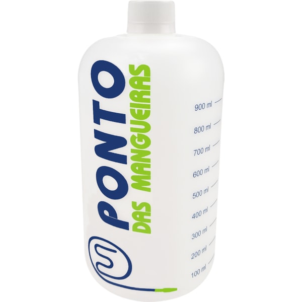 Garrafa Branca de 1 Litro com Tampa Para Snow Foam Ponto das Mangueiras-94161fc4-ac2b-4209-978f-8e6a54912b63