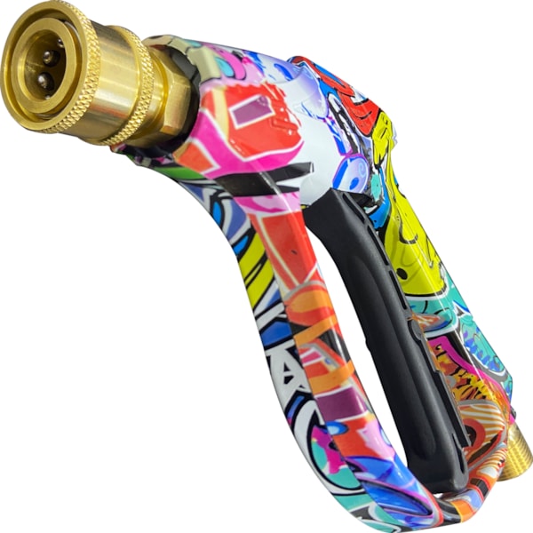 Gatilho Profissional Com Conexão Engate Rápido / Macho M22 x 15mm - Cor Grafite-c71b114d-47c1-4efb-8f46-8d361ee6ad4c