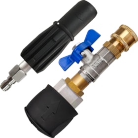 Kit Engate Rápido Bico Regulável Com Conexão Na Mangueira Original