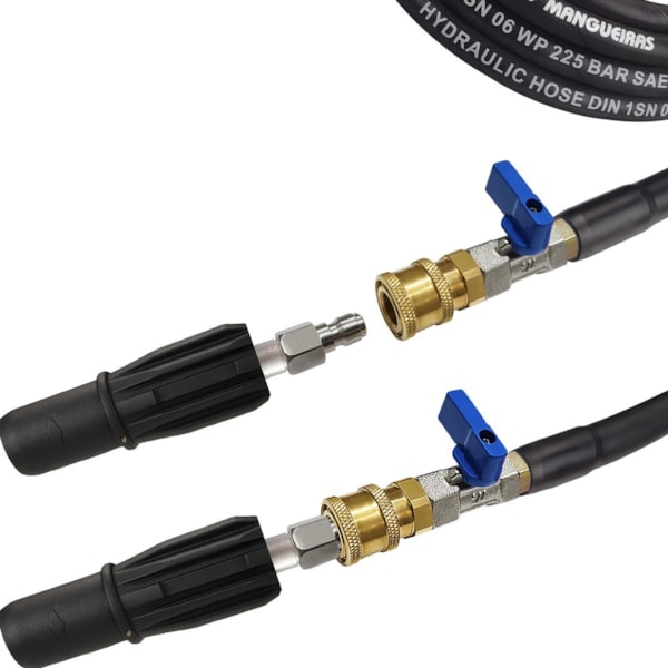 Kit Engate Rápido Bico Regulável e Mangueira Aço - Conexão M47-0da48c97-1df4-43b2-a074-4c1c9dc882f8