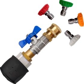 Kit Engate Rápido Bicos Coloridos Com Conexão Na Mangueira Original