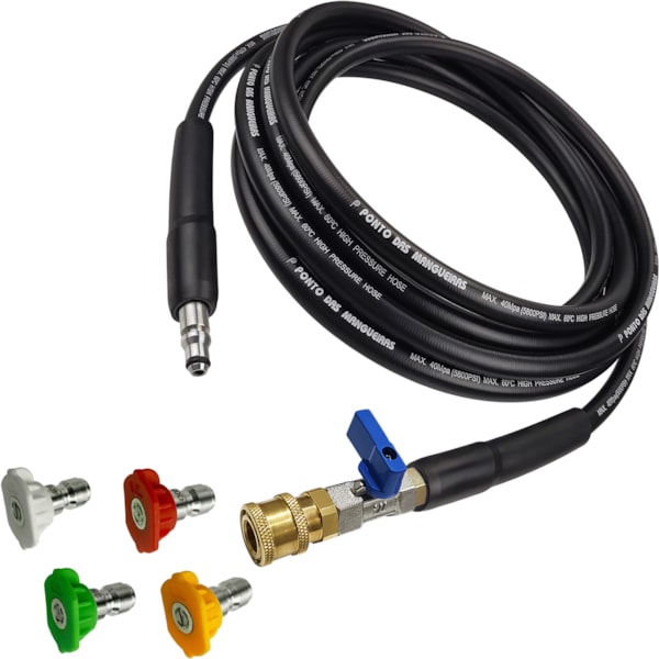 Kit Engate Rápido Bicos Coloridos e Mangueira Nylon - Conexão M47-1d011d81-34ae-47ad-8d46-e8798158e6d8