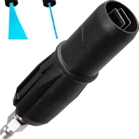 Kit Engate Rápido Snow Foam Latão Bico Regulável e Mangueira Aço
