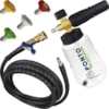 Kit Engate Rápido Snow Foam Latão Bicos Coloridos e Mangueira Aço Com Proteção - Conexão M47-c7203890-30fd-4ac8-b969-e3216b3ca466