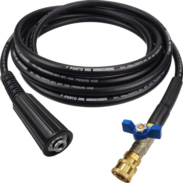 Kit Engate Rápido Snow Foam Latão Bicos Coloridos e Mangueira Nylon - Conexão M01-908b076e-d8fd-4b19-b135-76a49ae80780