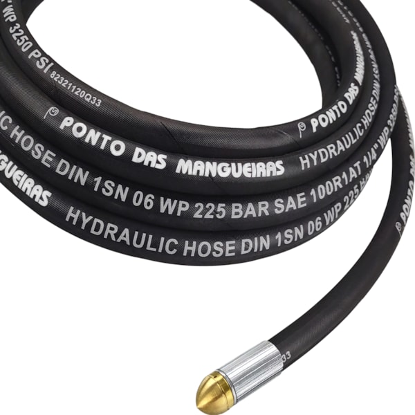 Mangueira Desentupidora Conexão Lavadora Em Trama de Aço-e0e58e55-4d7c-400d-9232-a59db69de7d1