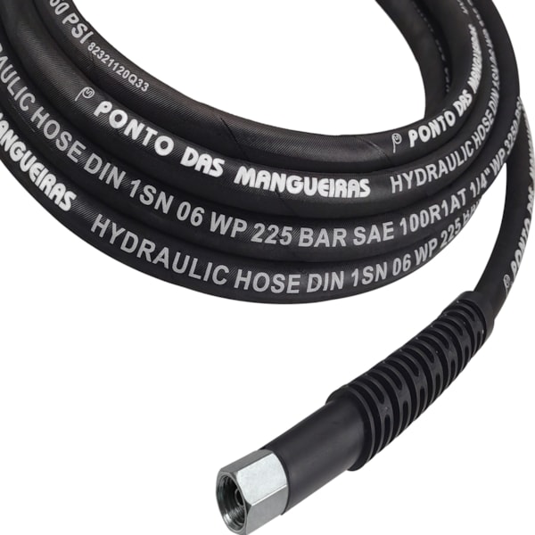 Mangueira Em Trama de Aço Com Proteção Para Lavadora-d282f27f-4b49-4141-b11d-d3628270d820