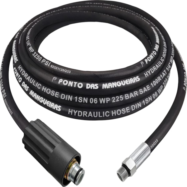 Mangueira Em Trama de Aço Para Lavadora-b1b00eba-3156-425a-8fd8-08d670cc8617