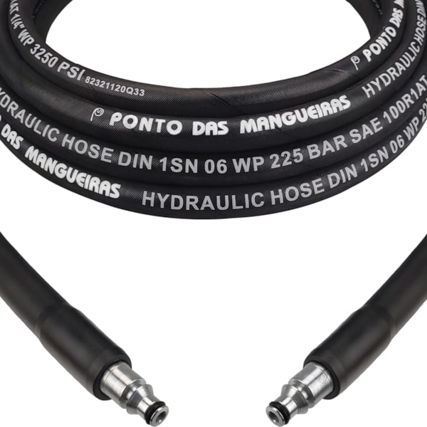 Mangueira Em Trama de Aço Para Lavadora-b84c012d-5481-421e-8380-31b78b66dd5c