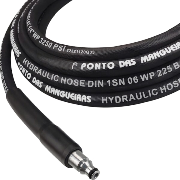 Mangueira Em Trama de Aço Para Lavadora-09c6aea8-b0fe-4f44-85d5-96b8fb05ab6f