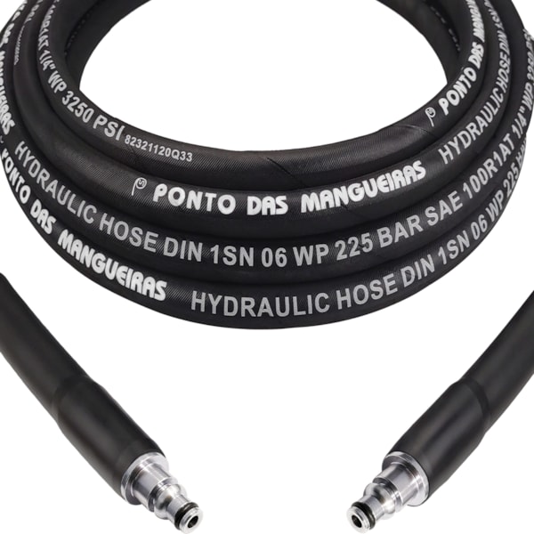 Mangueira Em Trama de Aço Para Lavadora-620e34fc-3ef4-4860-acc1-1896b6c42640