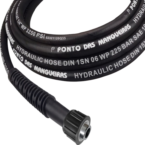 Mangueira Em Trama de Aço Para Lavadora-8cb20995-a227-4d49-b682-ffdc149a48f2