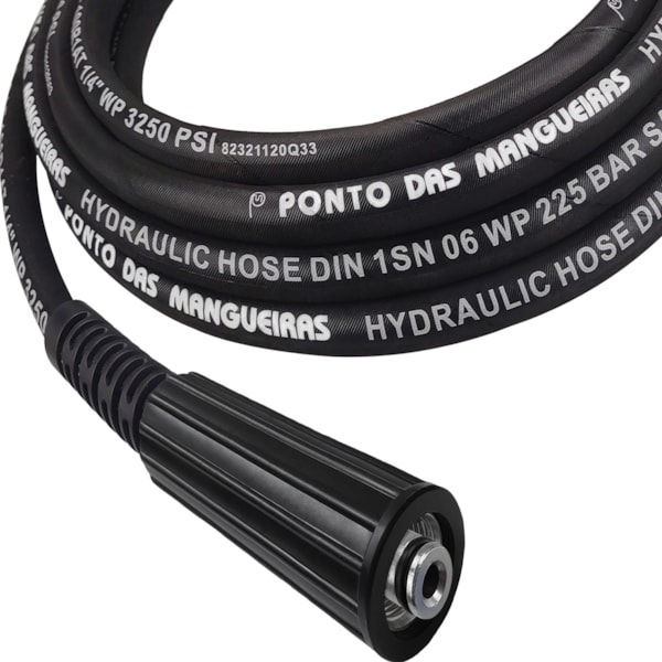 Mangueira Em Trama de Aço Para Lavadora-623b3543-eaf6-47a0-a51b-429b9e4d9b01