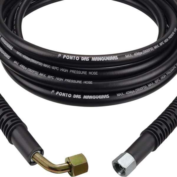 Mangueira Em Trama de Nylon Para Lavadora-a3d41899-393c-478c-b371-a2be79a6de92
