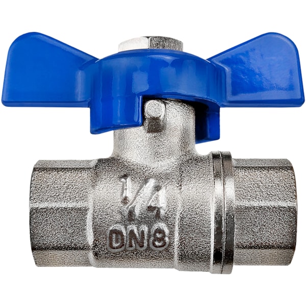 Mini Registro Conexão Fêmea 1/4 x Fêmea 1/4 Para Lavadora de Alta Pressão-822ed123-3875-4fda-9ee8-053c1a6fddea