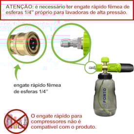 Snow Foam Galaxy Com Conexão Engate Rápido