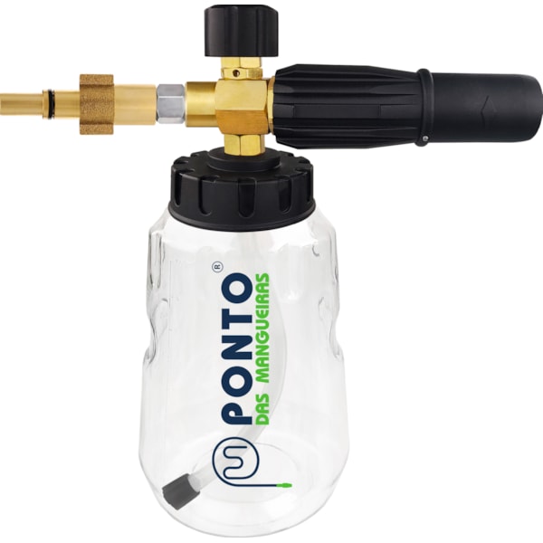 Snow Foam Latão Com Adaptador M26-755d4784-7c32-4544-bdd6-fb90149188b9